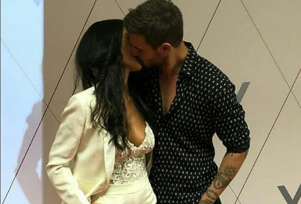 Bacio Francesco e Paola