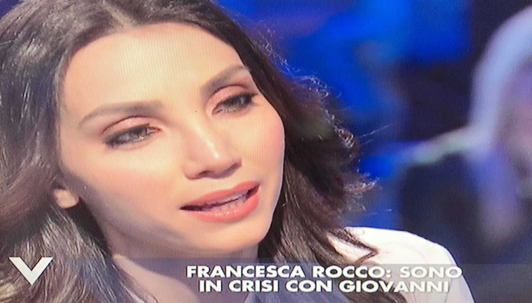 Chicca in lacrime
