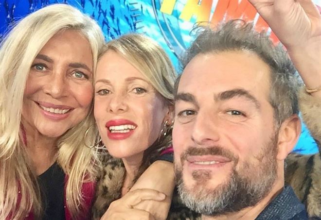 Alessia Marcuzzi, Mara Venier e Daniele Bossari