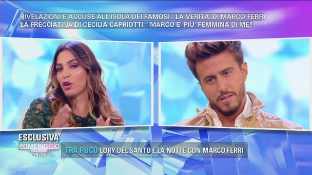 Marco Ferri contro Cecilia Capriotti