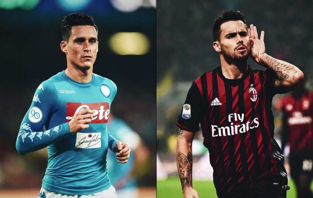 Milan e Napoli: si parla di scambio Suso-Callejon