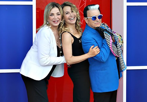 Barbara D'Urso, Malgioglio e Simona Izzo