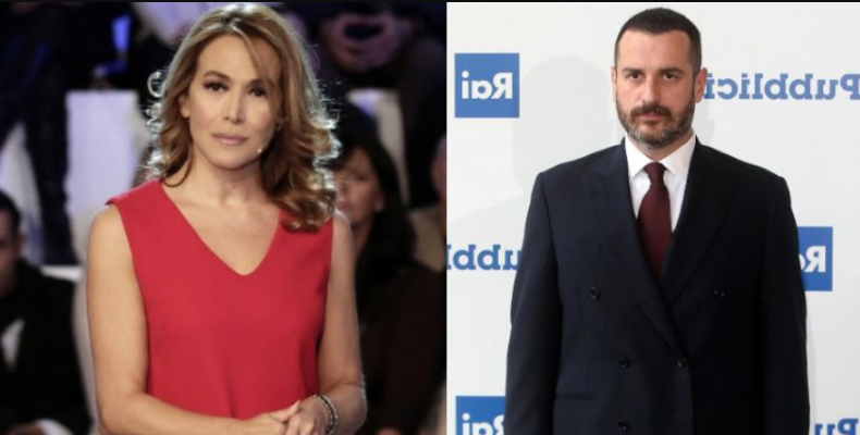 Barbara D'Urso e Costantino della Gherardescha