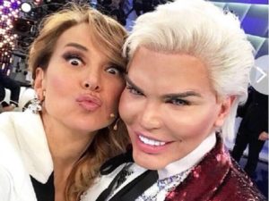 Barbara D'Urso e Rodrigo Alves