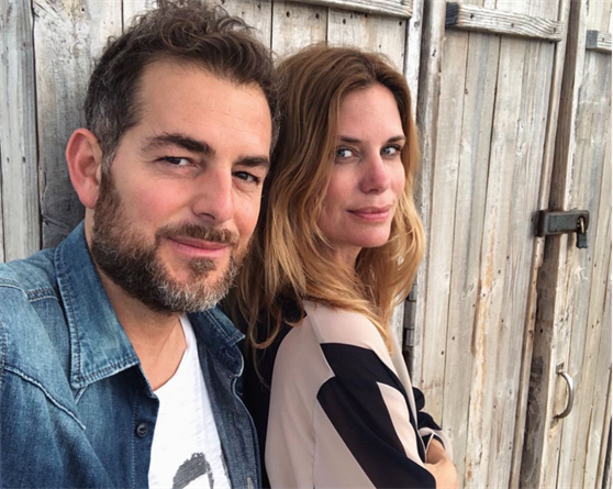 Filippa Lagerback e Daniele Bossari
