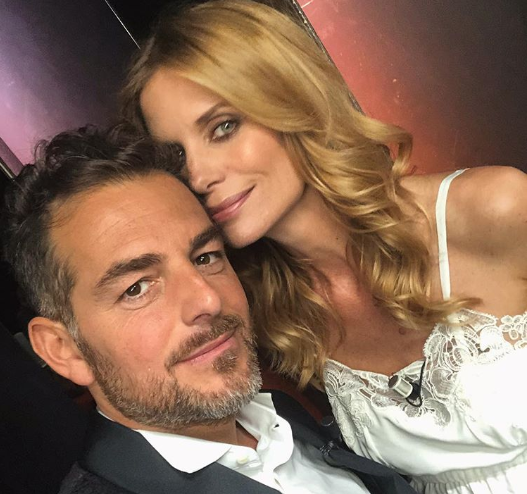 Daniele Bossari e Filippa Lagerback