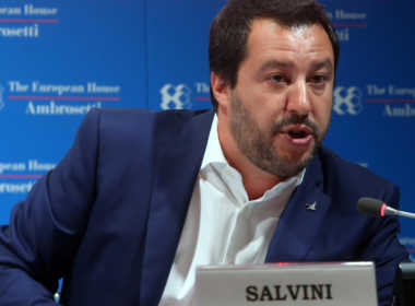 Matteo Salvini risponde alle accuse di Macron