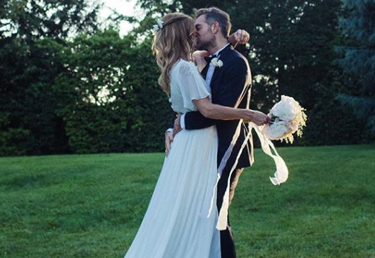 Filippa Lagerback e Daniele Bossari