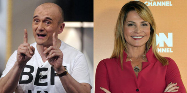 Ventura e Alfonso Signorini