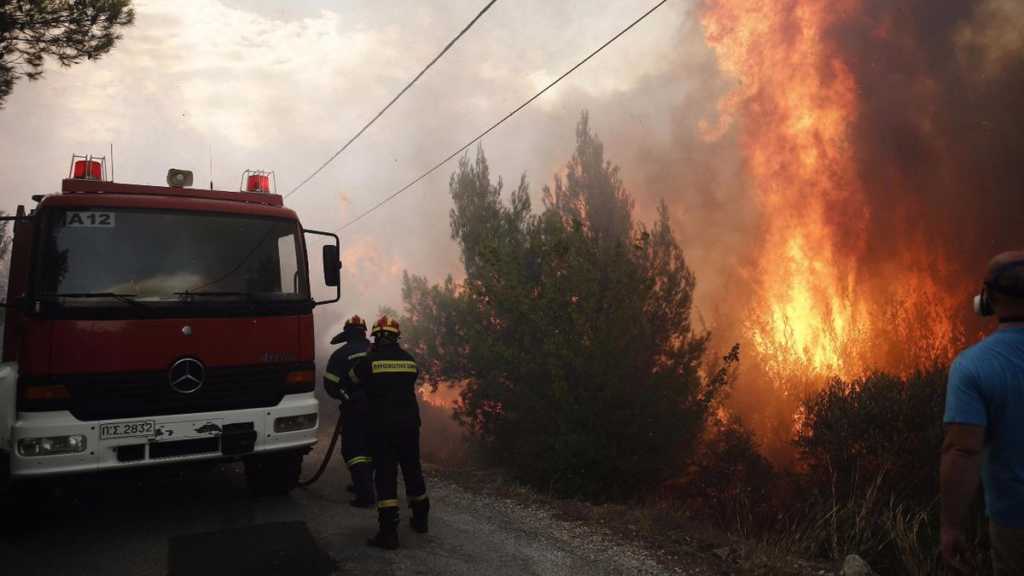 Incendi devastanti in Grecia.