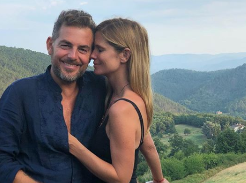 Daniele Bossari e Filippa Lagerback