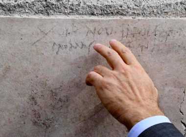 Pompei: l'iscrizione che può cambiare la storia.