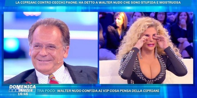 Francesca Cipriani contro Alessandro Cecchi Paone