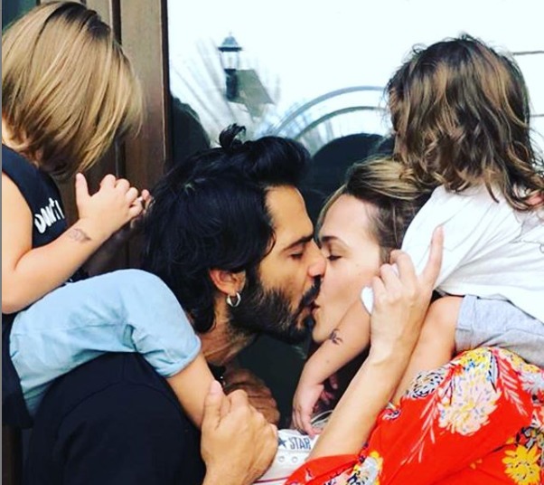 Marco, Laura e figli