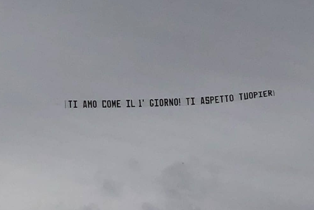 messaggio aereo Giulia