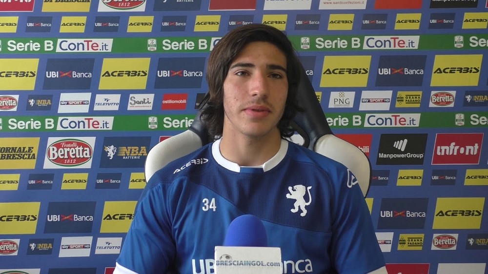 Sandro Tonali convocato in Nazionale.