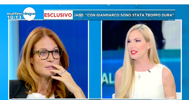 Mattino 5, Jane Alexander