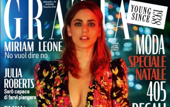 Settimanale Grazia, Miriam Leone
