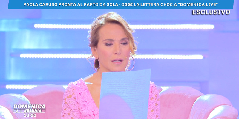 Lettera Paola Caruso