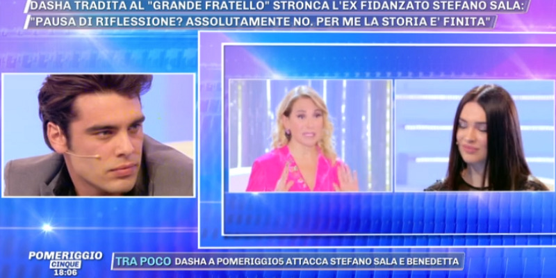 Pomeriggio Cinque, Dasha e Stefano