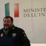 Matteo Salvini in visita a Napoli e Afragola.