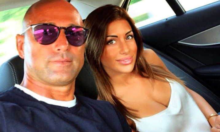 Bettarini e Nicoletta Larini