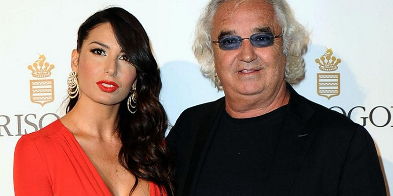 Gregorici e Flavio Briatore