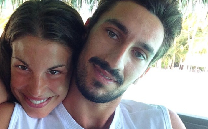 Davide Astori e Francesca Fioretti