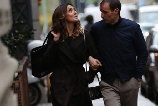 Massimiliano Allegri e Angiolini