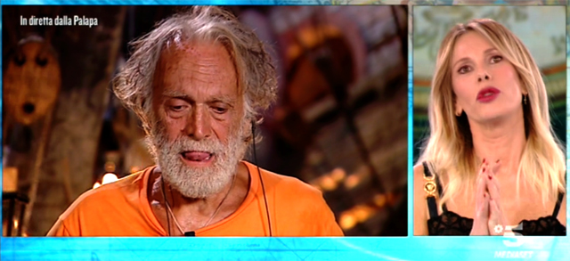 Riccardo Fogli e Alessia Marcuzzi