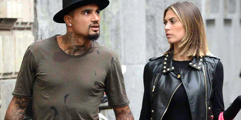 Boateng e Melissa Satta
