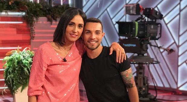Caterina Balivo e Marco Carta