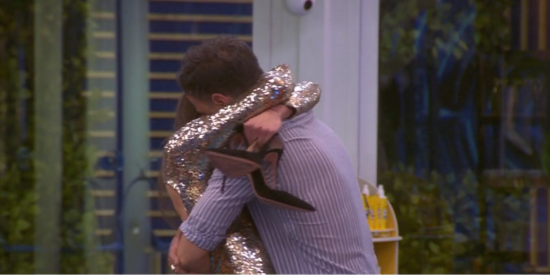 Chicco e Ambra bacio