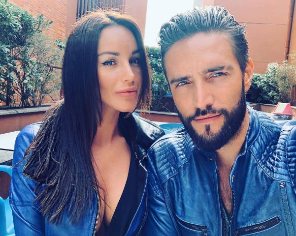 Delia Duran e Alex Belli