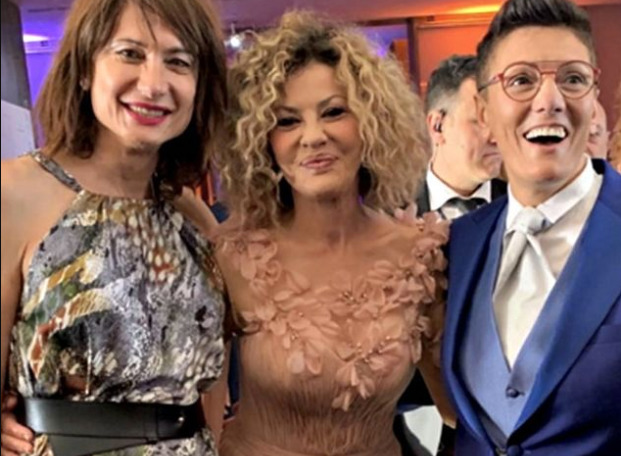 Matrimonio Eva Grimaldi e Imma Battaglia