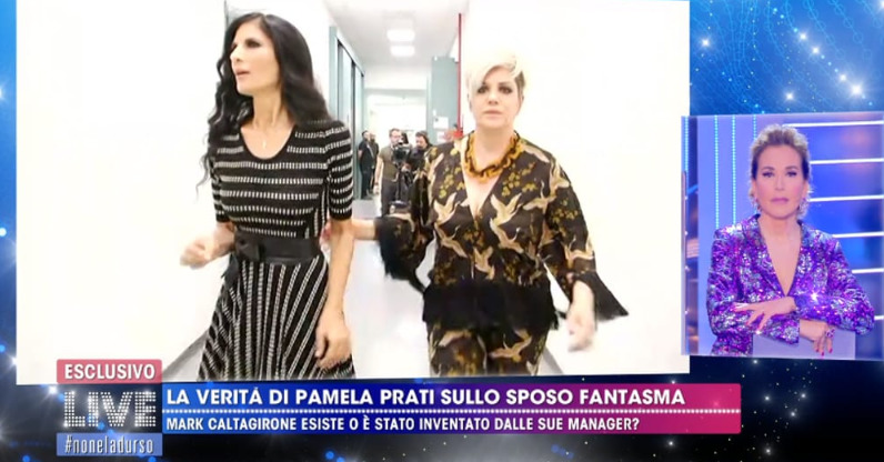 Pamela Prati e Manuela Villa