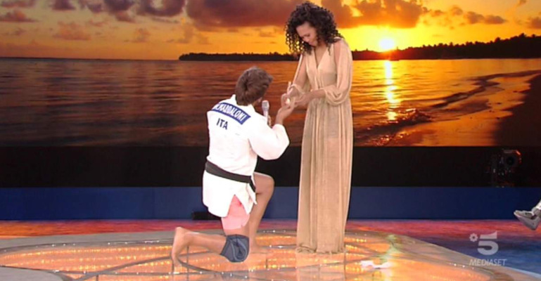 Proposta di matrimonio, Marco e Romina