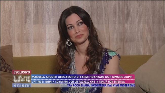 Live - Non è la D'Urso Manuela Arcuri