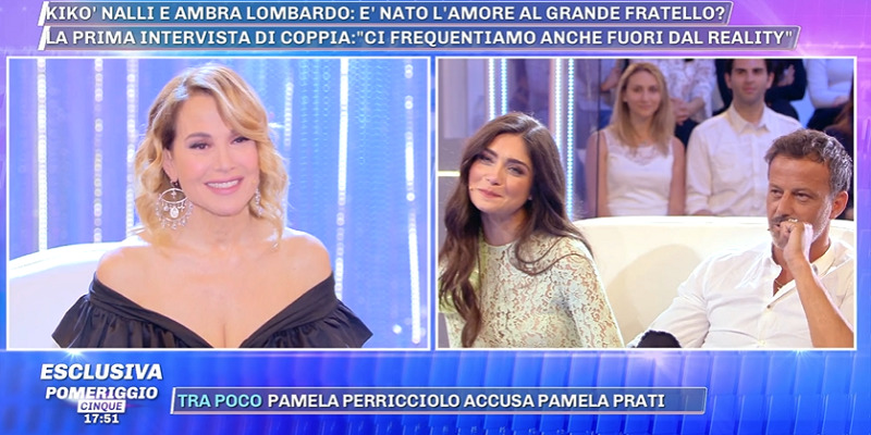 Pomeriggio 5, Chicco e Ambra