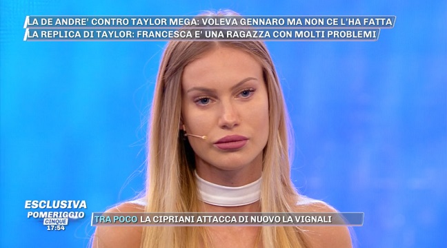 Pomeriggio 5, Taylor Mega