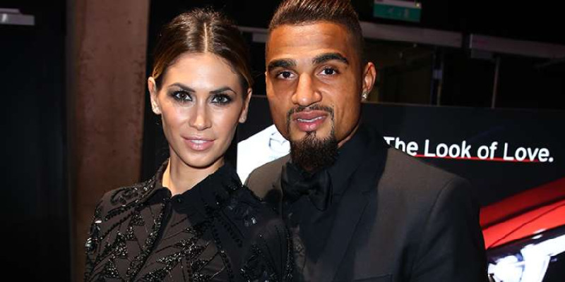 Boateng e Melissa Satta