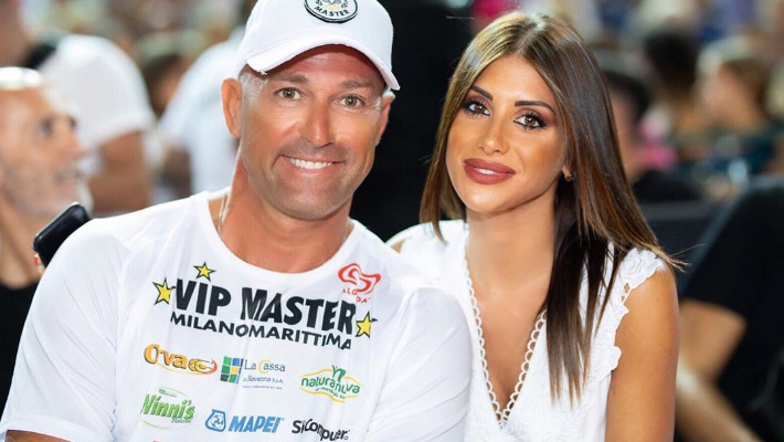 Stefano Bettarini e Nicoletta Larini