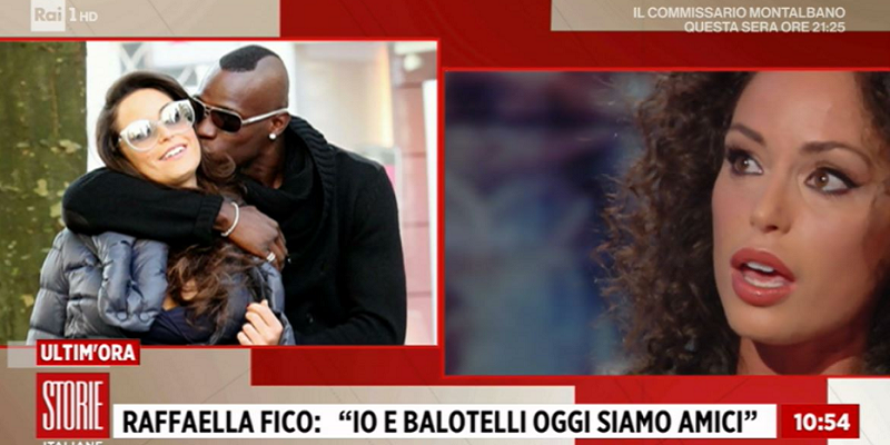 Balotelli e Raffella Fico amici