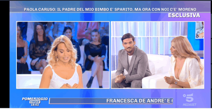 Pomeriggio 5, Moreno e Paola