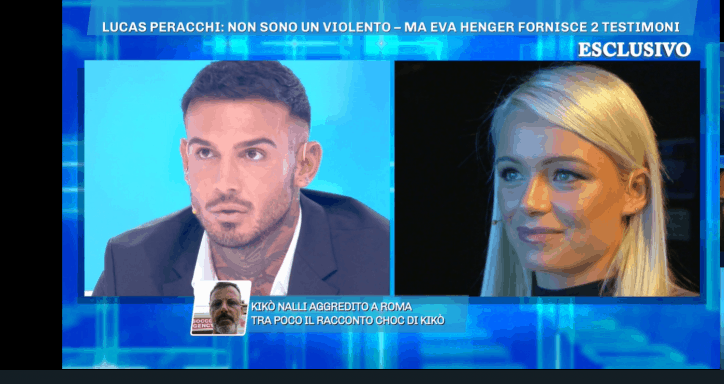 Domenica Live, Lucas Peracchi