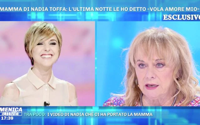 Domenica Live, madre Nadia Toffa