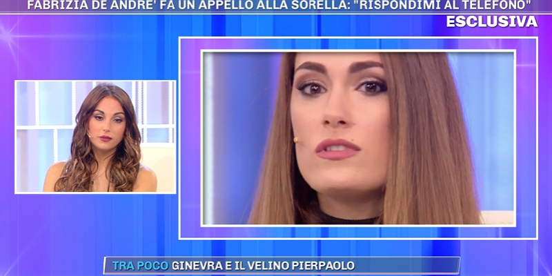 Fabrizia De Andrè, appello a Francesca