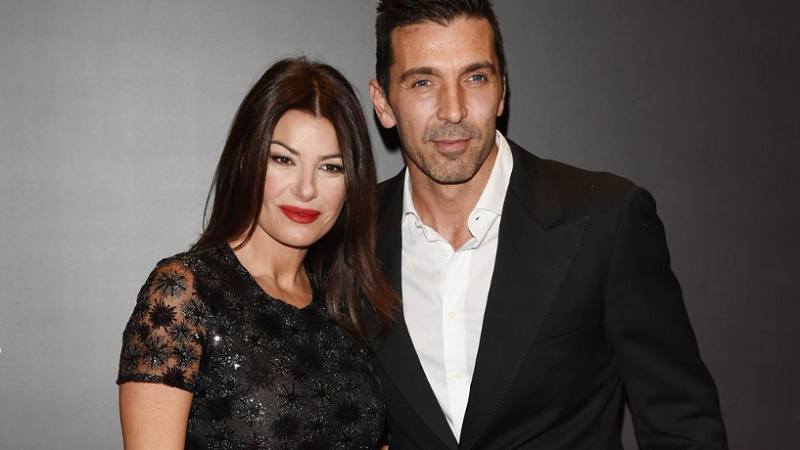 Gianluigi Buffon e Ilaria D'Amico