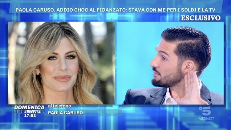 Moreno Merlo contro Paola Caruso