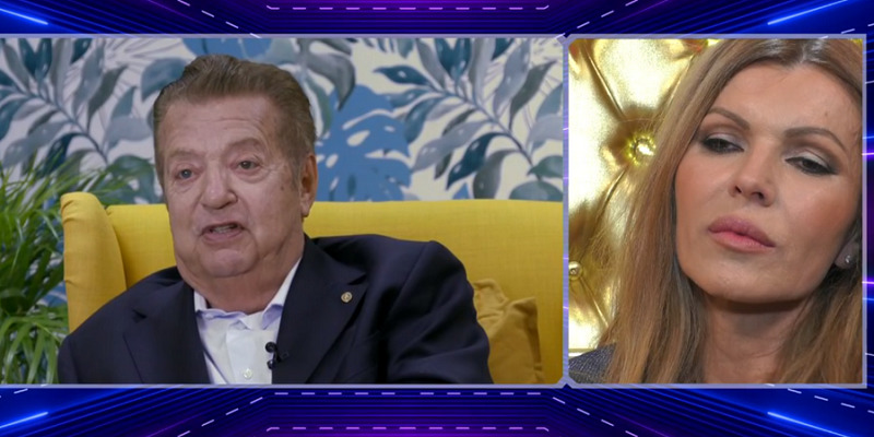 GF Vip, Rita Rusic e Vittorio Cecchi Gori